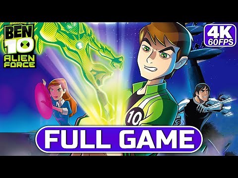 Ben 10: Alien Force Gameplay Walkthrough FULL GAME (4K 60FPS)