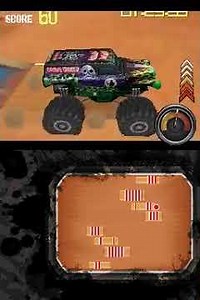 Monster Jam Path of Destruction Gameplay (Nintendo DS)