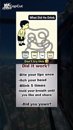 What did he drink ☠️😤🤣#funny #memes