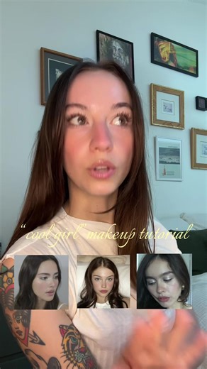 “Cool girl” makeup tutorial for all my girls who wanna look like one of those niche internet baddies. This is my most frequently used makeup look for my day to day. I like that it looks just slightly unusual to give some sort of ethereal effect. Products listed in the video!! #makeuptut #grwmmakeup #cooltonedmakeup #darkfeminine #grungemakeup