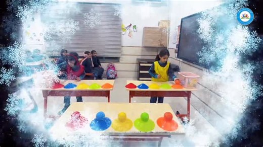 ‎قوتابخانەی کۆرەکی بنەڕەتی ناحکومی‎ on Instagram: "This fun PE activity helps students develop hand-eye coordination, focus, and cognitive skills through color matching."