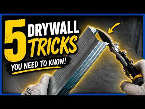 5 Drywall Tricks You Need to Know