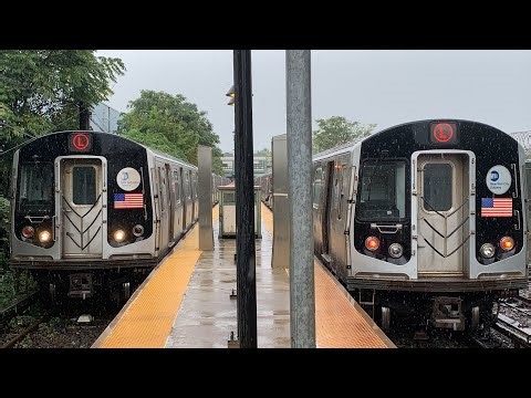 MTA New York City Subway | (L) Train Action at East 105th Street
