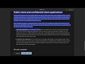 3. Azure | Authentication and Authorization | Microsoft Authentication Library
