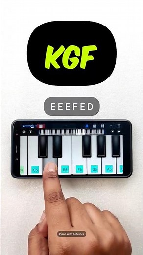 KGF BGM Piano Tutorial