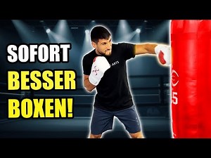 Boxen lernen: 7 Boxsack-Übungen für Anfänger (sofort besser boxen!)