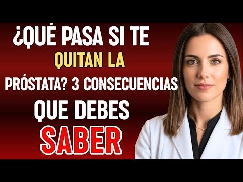 WHAT HAPPENS IF YOU HAVE YOUR PROSTATE REMOVED? Dr. Camila Vega