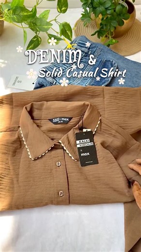 RINSIYA.K.A on Instagram: "Denim + Casual Shirt😍🤌🏻 . . Do Follow & Comment Link’ @rinzis_homely_vibe . . #insta #instagood #instamood #fyp #flipkart . . [flipkart, flipkartfashion, flipkarthaul, flipkartfinds, flipkartsale, wishlink, wishlinked, randomfinds, denim, women, shirt, premium, qualityfinds]"