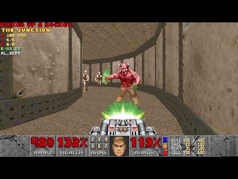 Doom Zero - M27: The Junction - UV Max + Pistol Start