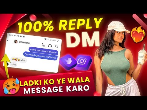 Ladki 100% Reply Karegi! | Perfect First Message Kya Ho? | Ultimate Chat Formula