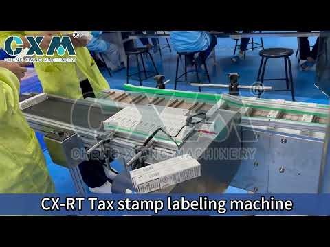 CX-RT Tax Stamp Labeling Machine | High-Precision Tax Stamp Applicator | Automatic Labeling System