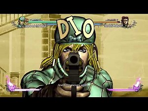 Diego Brando (THE WORLD)'s GHA "Now I've got a plan..." on All Characters [Jojo All Star Battle R]