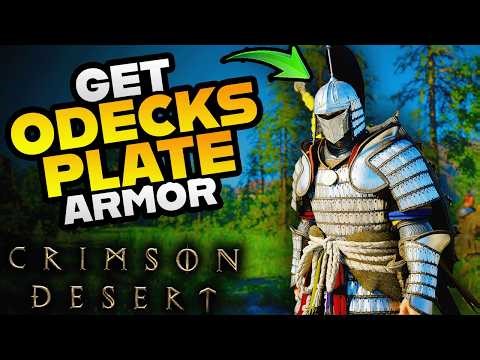 Crimson Desert Odeck’s Protector Armor FULL SET Guide (All 5 Locations Early)