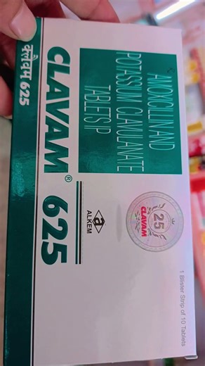 Clavam 625 Tablet#Amoxicillin And Potassium Clavulanate Tablet IP#medicine with@Dc