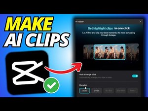 How To Make Highlights with AI on CapCut