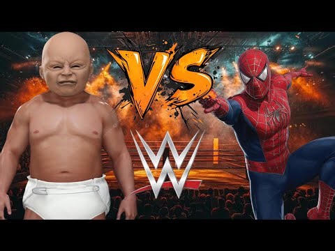 🔴wwe 2K25 live BIG baby the boss vs spiderman🔥 #WWE2K25 #ShortsLive