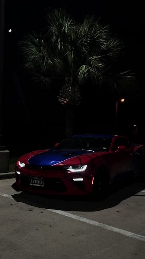 Black Spiderman Symbiote Camaro Showcase