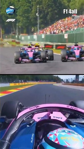 FRANCO🇦🇷 P10 Overtake en SPA 2026 #franco #colapinto #alpine #f1 #formula1 #alpinef1 #belgiangp