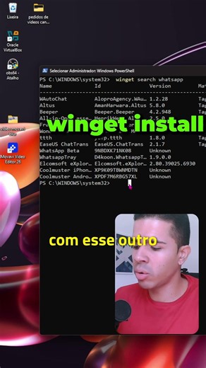 Instalar programas no Windows sem clicar!