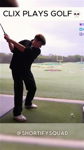 Clix Plays Golf