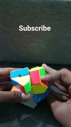 solving fisher cube parity #RubiksCube #Cubing #NoobCuber