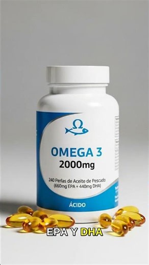 Omega 3 2000mg - 240 Perlas de Aceite de Pescado (660mg | 19€ Amazon ES