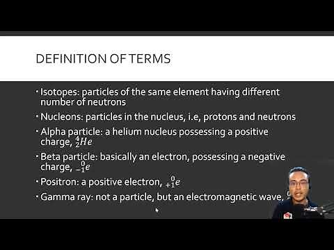 Lesson 4 - Introduction to Nuclear Chemistry