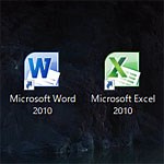 Windows10でワードやエクセルをデスクトップにショートカットを置く方法