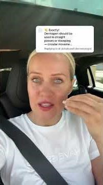 HOW TO USE A DERMAPEN CORRECTLY