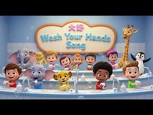 Wash Your Hands Song | Fun Hygiene & Healthy Habits for Kids