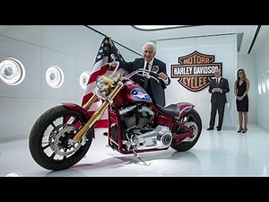 2025 Harley Davidson Captain America Chopper New Finally Launched!!!