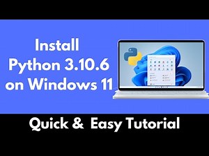 How to Install Python 3.10.6 on Windows 11 | Download and Install Python in Windows 11