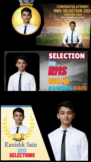 RMS Selection 2026 💪 | Kanishk Sain | #rmsselection #rms #militaryacademy #interview