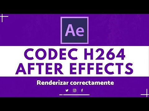 ✅ How to enable the H.264 codec in ADOBE AFTER EFFECTS CC