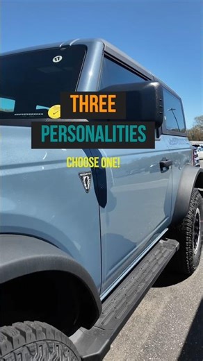 Your Ford Bronco Personaility? #fordperformance #fordbronco