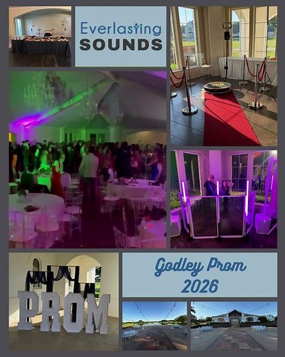 Everlasting Sounds DJ Undaground rocks Godley High School Prom 2026 at Belle Manor ✨ #Prom2026