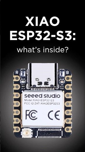What’s inside a XIAO ESP32-S3? #arduino #esp32 #robotics