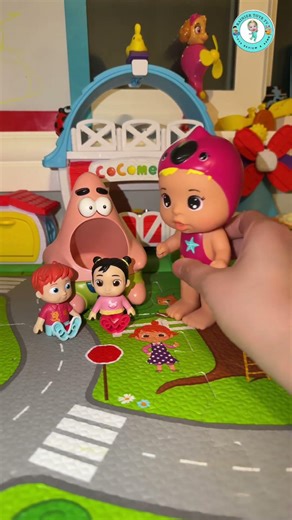 Patrick star plus cute pink dolly #shortsviral #fun #videoviral