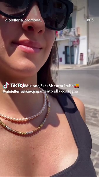 Ordina su ig:gioielleria_oromoda_ o al 3395645629📱#gioielli #oromoda #gioielleria #scauri #mare #perle #collane #fashion #spedizioneintuttaitalia #spedizione