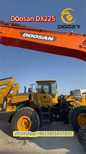 Do you like Doosan dx225 excavator? #excavator