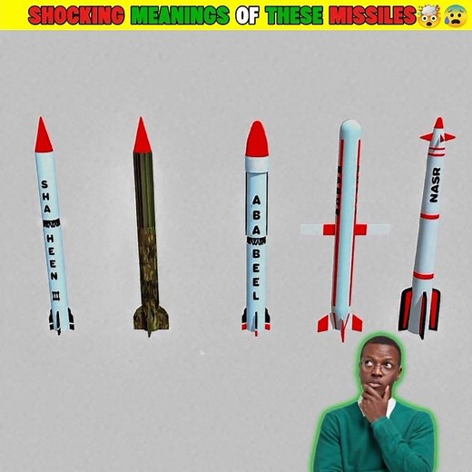 Shocking meanings of pakistani missiles 🤯🚀#facts#missile#pakistan#shorts