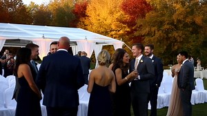 Outside events are sometimes the most beautiful #autumn #reception | Elite Events