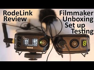 RODE Link Filmmaker Wireless Microphone Review | Unboxing, Set up & Testing