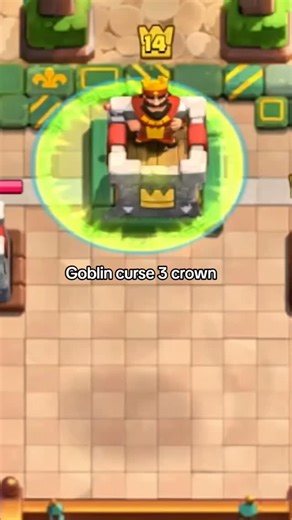 Rcomedybaby on Instagram: "Winning with only goblins curse on the king tower in clash royale. Girl"