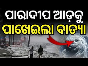 🔴LIVE | ପାରାଦୀପ ଆଡ଼କୁ, ପାଖେଇଲା ବାତ୍ୟା | Cyclone Dana | Cyclone Odisha Update | Cyclone News