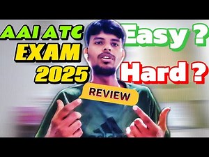 AAI ATC 2025 | Exam REVIEW - Easy or HARD ?