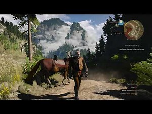 Witcher 3 Head Down Inner River to Chort Monster Cave