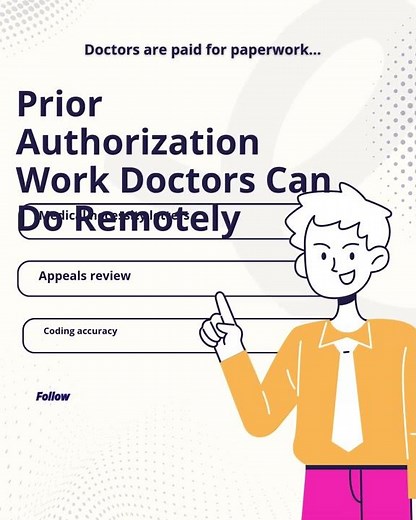 Prior Authorization Work Doctors Can Do Remotely