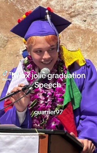 the best speech/knoxjolie#knoxjoliepitt #angelinajolie #fyp | Shiloh Jolie Pitt