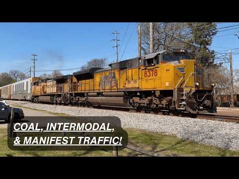 UP & BNSF Run-Through Freight Trains on the NS Memphis District (West End) - Spring 2026